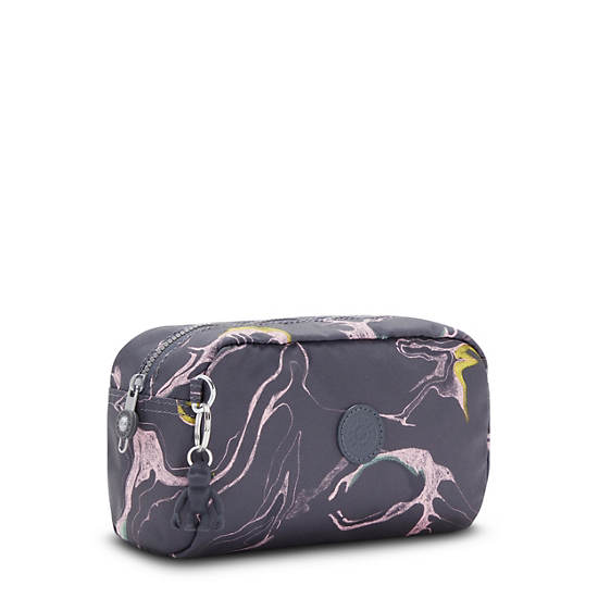 Kipling Gleam Printed Pouch Vesker Sølv | NO 1075GS